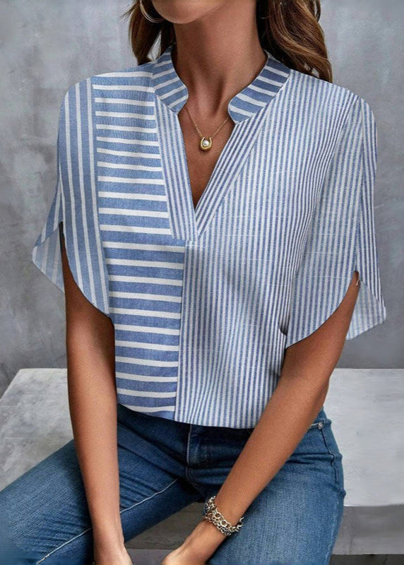 Eloise - Stripe Casual Blouse
