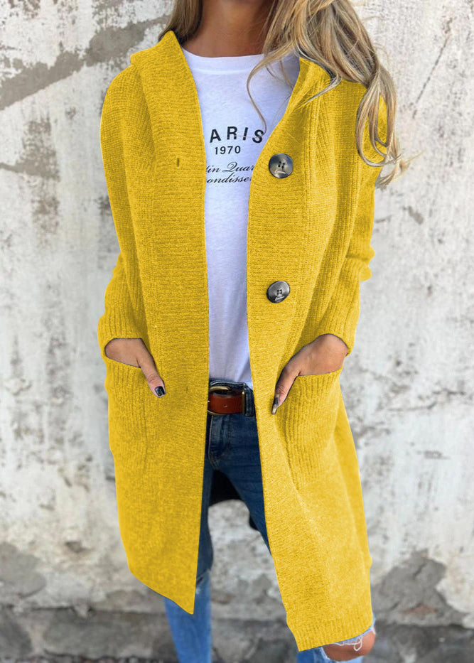 Charlie - Elegant long knitted cardigan
