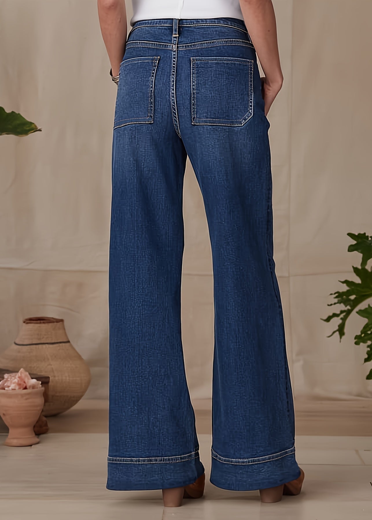 Melanie - Denim High Waisted Jeans