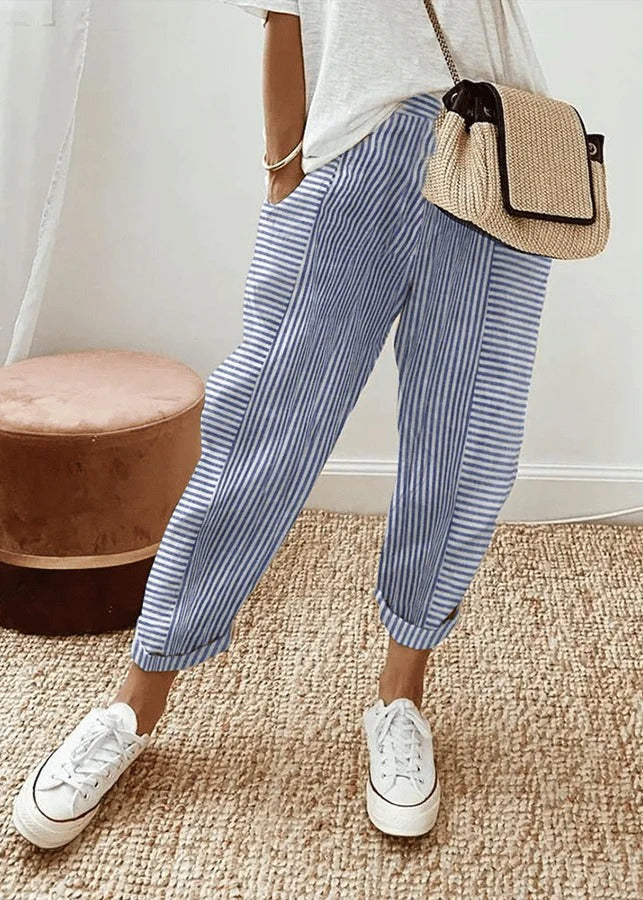 Lola - Striped trousers